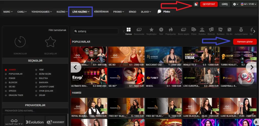 Promo Kodlar əldə etmək üçün digər bonuslar